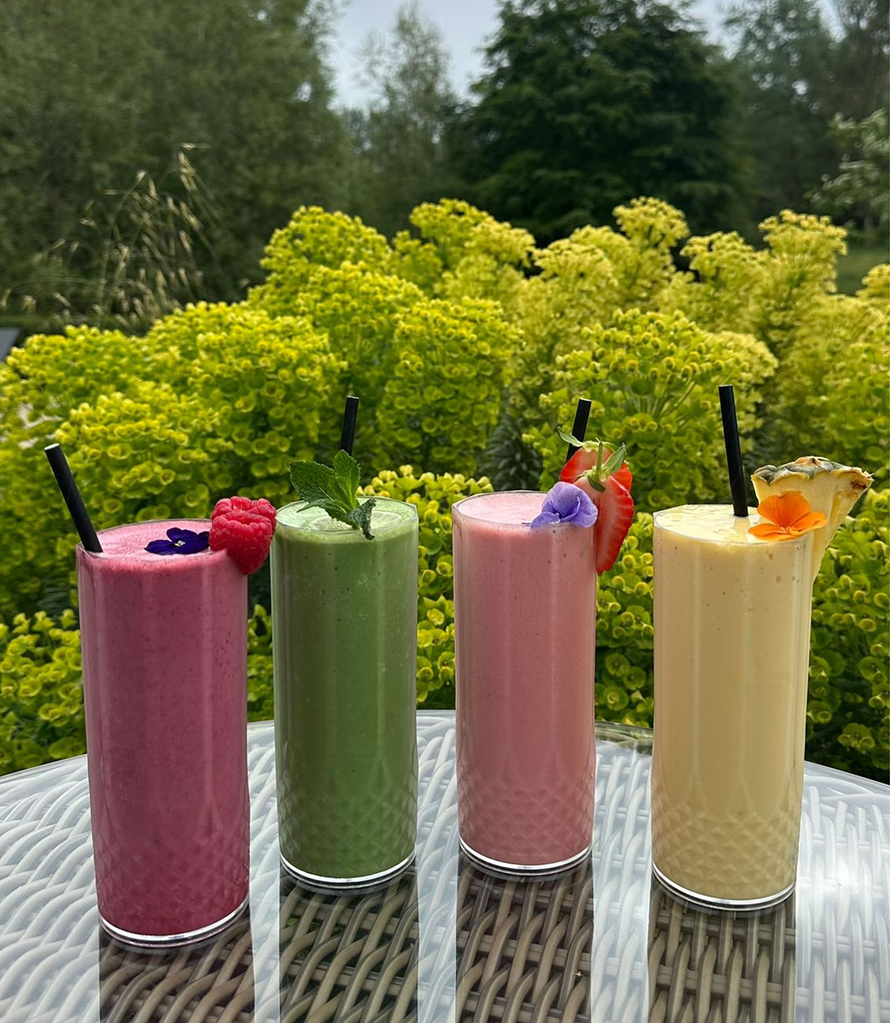 Drinks menu